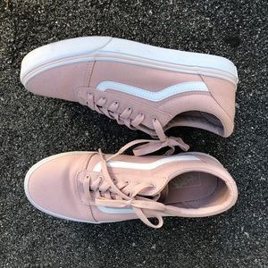 Pink Vans Low Tops